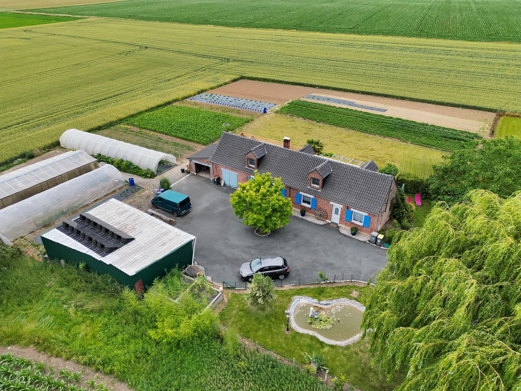 Photo immobilière aérienne par drone à Montauban